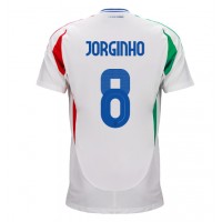 Italy Jorginho Frello #8 Replica Away Shirt Euro 2024 Short Sleeve